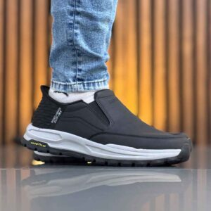 کتونی اسکیچرز چرم کارمندی