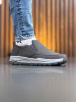 کتونی اسکیچرز چرم کارمندی