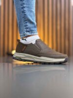 کتونی اسکیچرز چرم کارمندی