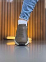 کتونی اسکیچرز چرم کارمندی